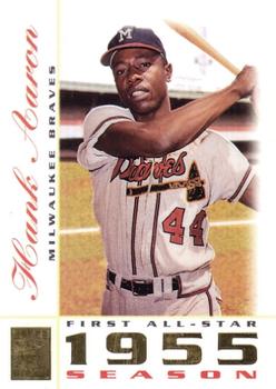 2003 Topps Tribute Perennial All-Star Edition #4 Hank Aaron Front