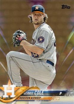 2018 Topps - Gold #443 Gerrit Cole Front
