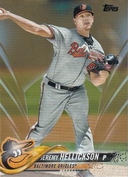 2018 Topps - Gold #619 Jeremy Hellickson Front
