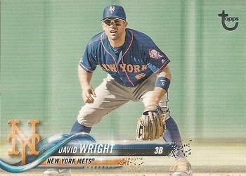 2018 Topps - Vintage Stock #588 David Wright Front