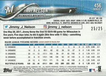 2018 Topps - Memorial Day Camo #456 Jimmy Nelson Back