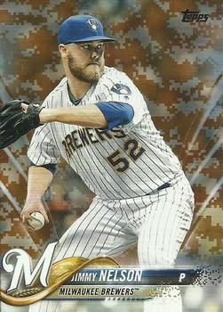 2018 Topps - Memorial Day Camo #456 Jimmy Nelson Front