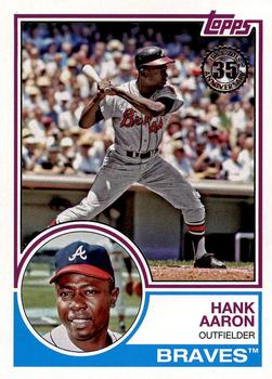 2018 Topps - 1983 Topps Baseball 35th Anniversary #83-2 Hank Aaron Front