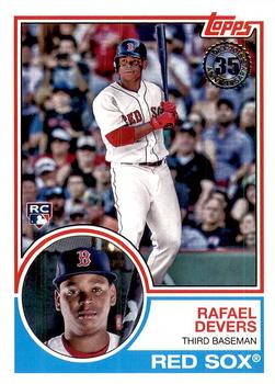 2018 Topps - 1983 Topps Baseball 35th Anniversary #83-14 Rafael Devers Front