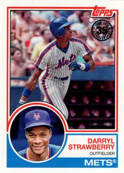 2018 Topps - 1983 Topps Baseball 35th Anniversary #83-48 Darryl Strawberry Front
