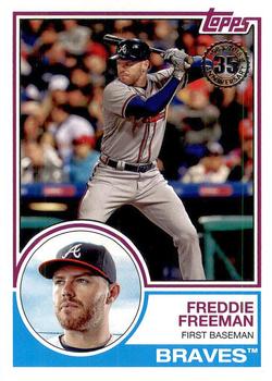 2018 Topps - 1983 Topps Baseball 35th Anniversary #83-49 Freddie Freeman Front