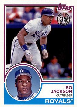 2018 Topps - 1983 Topps Baseball 35th Anniversary #83-89 Bo Jackson Front