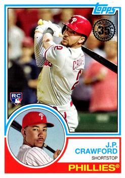 2018 Topps - 1983 Topps Baseball 35th Anniversary #83-90 J.P. Crawford Front