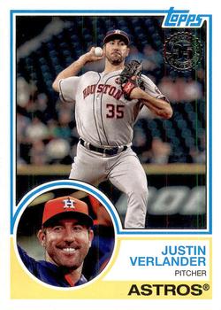 2018 Topps - 1983 Topps Baseball 35th Anniversary #83-98 Justin Verlander Front