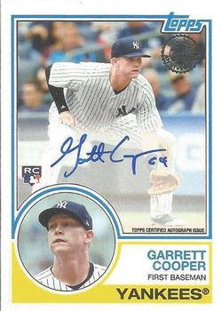 2018 Topps - 1983 Topps Baseball 35th Anniversary Autographs (Series One) #83A-GC Garrett Cooper Front