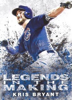 2018 Topps - Legends in the Making (Series 1) #LTM-KB Kris Bryant Front