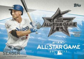 2018 Topps - MLB All-Star Game Manufactured Medallion Relics #ASTM-CSE Corey Seager Front
