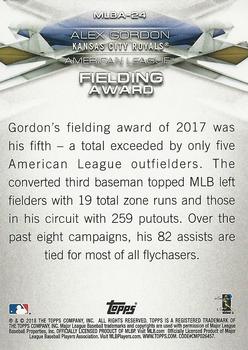 2018 Topps - MLB Awards #MLBA-24 Alex Gordon Back