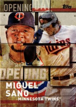 2018 Topps - MLB Opening Day #OD-4 Miguel Sano Front