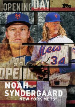 2018 Topps - MLB Opening Day Black #OD-9 Noah Syndergaard Front