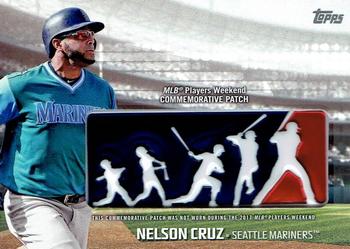 2018 Topps - Players Weekend Patch #PWP-NC Nelson Cruz Front