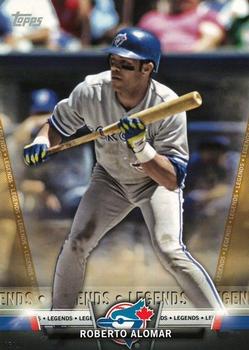 2018 Topps - Topps Salute Gold (Series One) #TS-36 Roberto Alomar Front