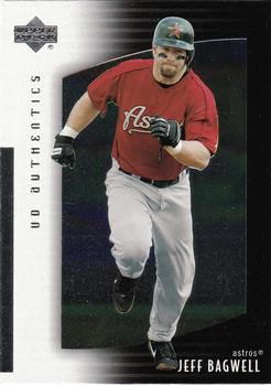 2003 UD Authentics #10 Jeff Bagwell Front