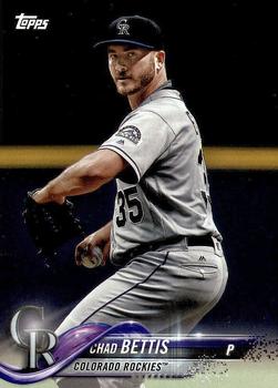 2018 Topps Colorado Rockies #CO-8 Chad Bettis Front