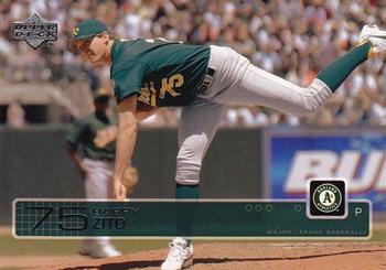 2003 Upper Deck #44 Barry Zito Front
