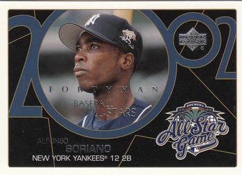 2003 Upper Deck 40-Man #781 Alfonso Soriano Front