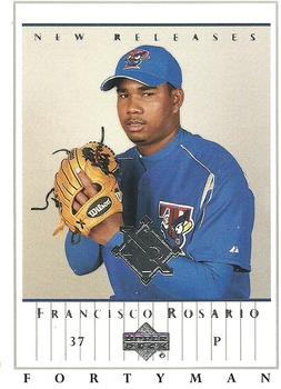 2003 Upper Deck 40-Man #899 Francisco Rosario Front