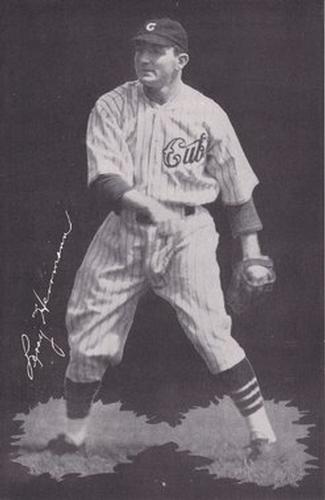 1932 Chicago Cubs Black & White Photos #NNO Leroy Herrmann Front