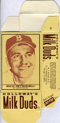 1971 Milk Duds - Boxes #NNO Rico Petrocelli Front