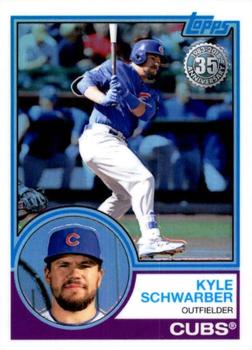 2018 Topps - 1983 Topps Baseball 35th Anniversary Chrome Silver Pack #52 Kyle Schwarber Front