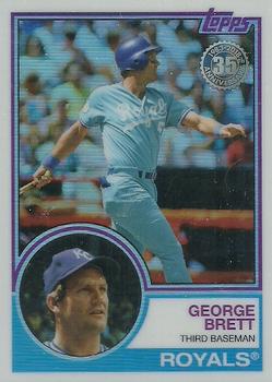 2018 Topps - 1983 Topps Baseball 35th Anniversary Chrome Silver Pack #93 George Brett Front