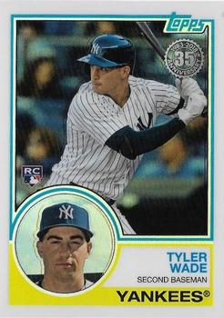 2018 Topps - 1983 Topps Baseball 35th Anniversary Chrome Silver Pack #97 Tyler Wade Front