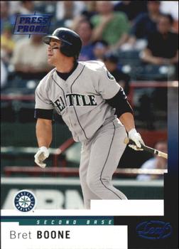 2004 Leaf - Press Proofs Blue #72 Bret Boone Front