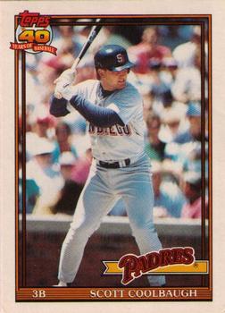 1991 Topps Traded #24T Scott Coolbaugh Front