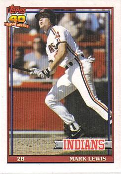 1991 Topps Traded #73T Mark Lewis Front