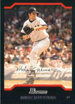 2004 Bowman #55 Mike Mussina Front