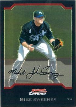 2004 Bowman Chrome #70 Mike Sweeney Front