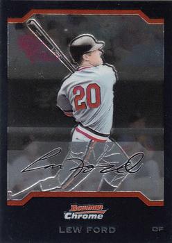 2004 Bowman Draft Picks & Prospects - Chrome #BDP12 Lew Ford Front