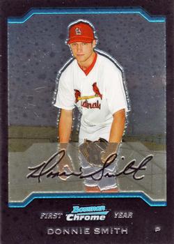 2004 Bowman Draft Picks & Prospects - Chrome #BDP94 Donnie Smith Front