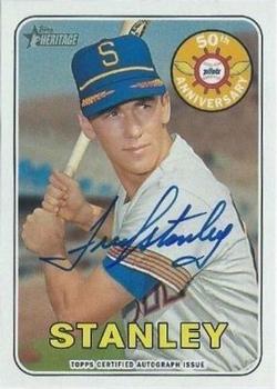 2018 Topps Heritage - Seattle Pilots Autographs #SPA-FS Fred Stanley Front
