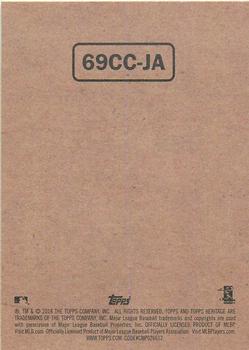 2018 Topps Heritage - 1969 Collector Cards #69CC-JA Jose Altuve Back