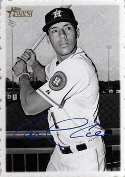 2018 Topps Heritage - 1969 Topps Deckle #3 Carlos Correa Front