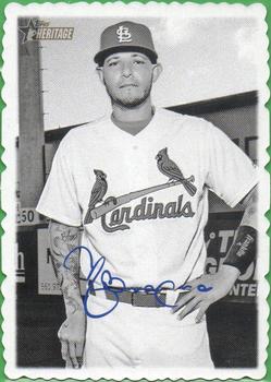 2018 Topps Heritage - 1969 Topps Deckle #12 Yadier Molina Front