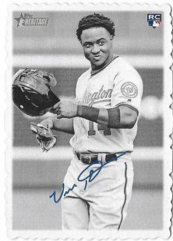 2018 Topps Heritage - 1969 Topps Deckle #25 Victor Robles Front
