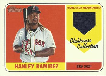 2018 Topps Heritage - Clubhouse Collection Relics #CCR-HR Hanley Ramirez Front