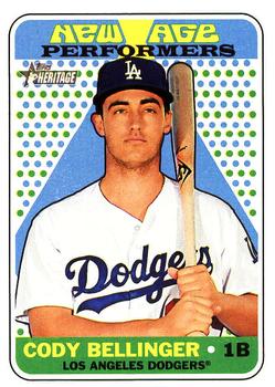 2018 Topps Heritage - New Age Performers #NAP-10 Cody Bellinger Front