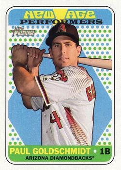 2018 Topps Heritage - New Age Performers #NAP-11 Paul Goldschmidt Front