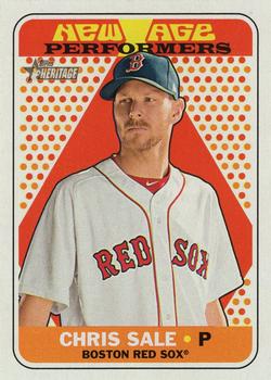 2018 Topps Heritage - New Age Performers #NAP-24 Chris Sale Front