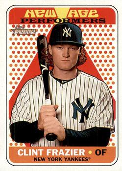 2018 Topps Heritage - New Age Performers #NAP-25 Clint Frazier Front