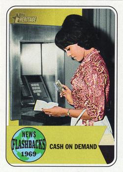 2018 Topps Heritage - News Flashbacks #NF-7 Automated Teller Machine Front