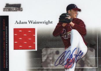 2004 Bowman Sterling #BS-AW Adam Wainwright Front